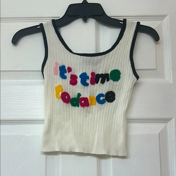 Cider “it’s time to dance” Tank - Picture 1 of 5